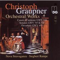 Christoph Graupner: Orchestral Works, Vol. 3