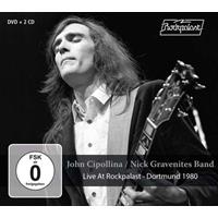 John Cipollina & Nick Gravenites Band - Live At Rockpalast - Dortmund 1980 (2-CD & DVD)