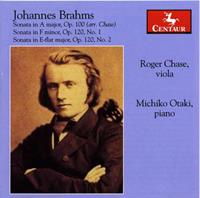 Brahms: Sonata in A major, Op. 100, Sonata in F minor, Op. 120/1, Sonata in E-flat major, Op. 120/2