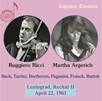 Ruggiero Ricci, Martha Argerich: Leningrad, Recital II