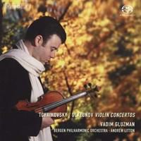 Tchaikovsky/Glazunov Violin Concertos By Gluzman Bergen Phil. CD