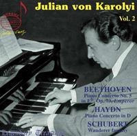 Beethoven: Piano Concerto No. 5 in Eb, Haydn: Piano Concerto in D, Schubert Wanderer Fantasy