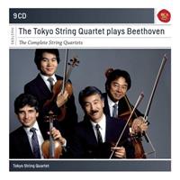 The Tokyo String Quartet plays Beethoven, 9 Audio-CDs