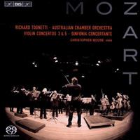 Mozart: Violin Concertos 3 & 5, Sinfonia Concertante