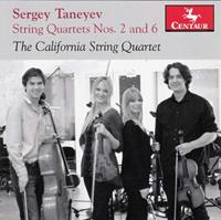 Sergey Taneyev: String Quartets Nos. 2 and 6