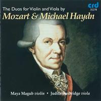 Duos for Violin & Viola by Mozart and Michael Haydn