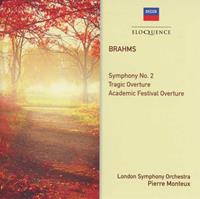 Brahms: Symphony No. 2, Tragic Overture, Academic Festival Overture