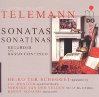 Telemann: Sonatas & Sonatinas for Recorder & Basso Continuo