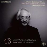 Bach: Cantatas, Vol. 43: Unser Mund sei voll Lachens - Cantatas 57, 110, 151