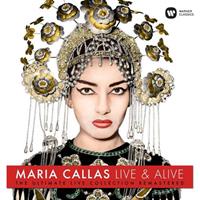 fiftiesstore Maria Callas - Live & Alive LP