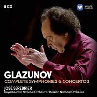 Jose Serebrier, SNO, RNO Sämtliche Sinfonien & Konzerte