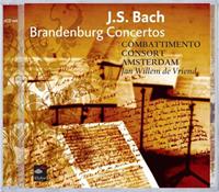 Brandenburg Concertos J.S. Bach By Combattimento Consort Amsterdam CD