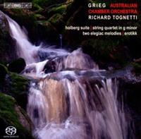 Grieg: Holberg Suite, String Quartet in G minor, Two Elegiac Melodies, Erotikk