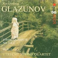 Glazunov: String Quartets, Vol. 2