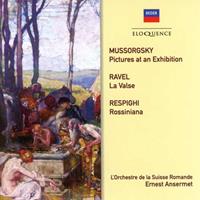 Mussorgsky: Pictures at an Exhibition, Ravel: La Valse, Respighi: Rossiniana