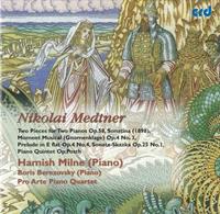 Nikolai Medtner: Two Pieces for Two Pianos Op. 58, Sonatina, Moment Musical (Gnomenklage), Etc.
