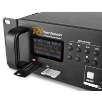 Power Dynamics PDV360MP3 100V 4-zone versterker met o.a. Bluetooth