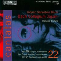 Bach: Cantatas, Vol. 22 - Cantatas from Leipzig 1724