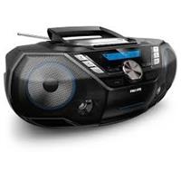 Philips AZB798T/12 Boombox Kompaktanlage (CD, MP3-CD, USB, DAB+, UKW, Bluetooth-Funktion)