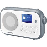 sangean Traveller-420 (DPR-42 H/S.B.) Kofferradio DAB+, UKW Bluetooth Weiß, Stein