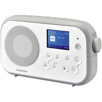 sangean Traveller-420 (DPR-42 W/G) Kofferradio DAB+, UKW Bluetooth Weiß, Grau
