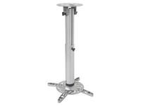 TECHly Beamer-Deckenhalterung Drehbar, Neigbar Boden-/Deckenabstand (max.): 770mm Silber