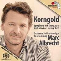 Korngold: Symphony in F sharp, Op. 40, Much Ado About Nothing, Op. 11