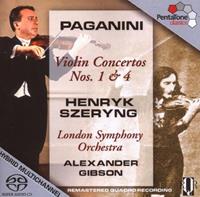 Paganini: Violin Concertos Nos. 1 & 4