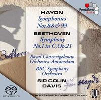 Haydn: Symphonies Nos. 88 & 99, Beethoven: Symphony No. 1