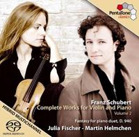 Franz Schubert: Complete Works for Violin & Piano, Vol. 2