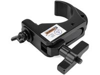 Adam Hall RIGGATEC RIG 400 200 971 - Smart Hook Slim Clamp mini zwart tot 75kg (32 - 35mm)