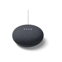 Google Nest Mini - Smarter Lautsprecher - Sprachsteuerung Karbon
