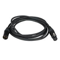 DAP FL84 XLR kabel 5-polig 0,75m met Neutrik pluggen