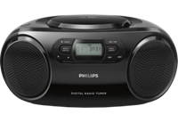 Philips AZB500 CD-Radio DAB+, UKW AUX, CD Schwarz