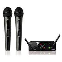 AKG WMS40 Mini 2 dual vocal set dubbele draadloze microfoonset