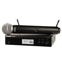 Shure BLX24R - Beta 58A (K14, 614-638 MHz) Funk-Mikrofon-Set