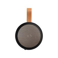 KreaFunk - aGO Bluetooth Speaker - Black/Rose Gold Grill (Kfwt32)