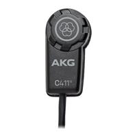 AKG C411 PP mini condensator microfoon voor snaarinstrumenten