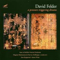 David Felder: A Pressure Triggering Dreams