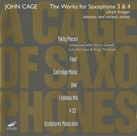 John Cage: The Works for Saxophone 3 & 4