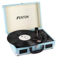 Fenton RP115B Platenspeler met speakers, bluetooth & USB blauw