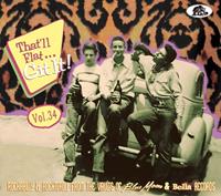 Various - That'll Flat Git It! - Vol.34 - Rockabilly And Rock 'n' Roll From The Vaults Of Blue Moon & Bella Records (CD)