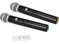 omnitronic UWM-2HH USB Draadloze microfoonset Draadloos Schakelaar