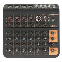 Audiophony Mi6U 6-kanaals PA mixer