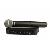 Shure BLX24 - SM58 (K14, 614-638 MHz) Funk-Mikrofon-Set