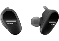 Sony »WF-SP800N True« wireless Kopfhörer (Alexa, Google Assistant, Siri, A2DP Bluetooth, wasserfest gemäß Schutzart IP55, 18H Akkulaufzeit, Noise Cancelling, ergonomisches 