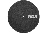 rca Turntable bearing Felt 12 - Grijs