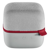 Hama | "Cube" Mobile Bluetooth Speaker | Grey/ Red