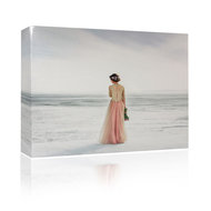 Sound Art Canvas + Bluetooth Speaker Bride On The Beach