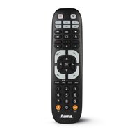 Hama 00040074 IR Wireless Press the Buttons Black Remote Control - Remote Controls (DVD/Blu-ray, STB, TV, VCR, IR Wireless, Press the Buttons, Black)